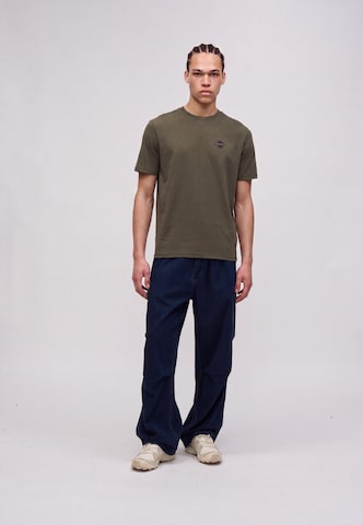 NAPAPIJRI Shirt 'S-Badge' in Green