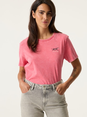 GARCIA Shirt in Roze: voorkant