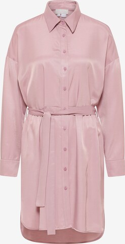 Robe-chemise RISA en rose : devant