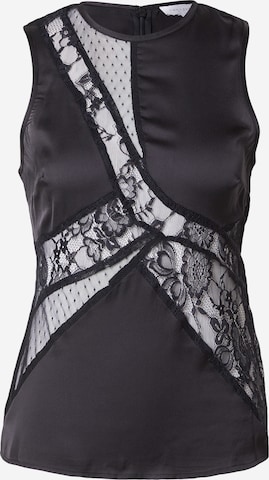 TOPSHOP Toppi värissä musta: etupuoli