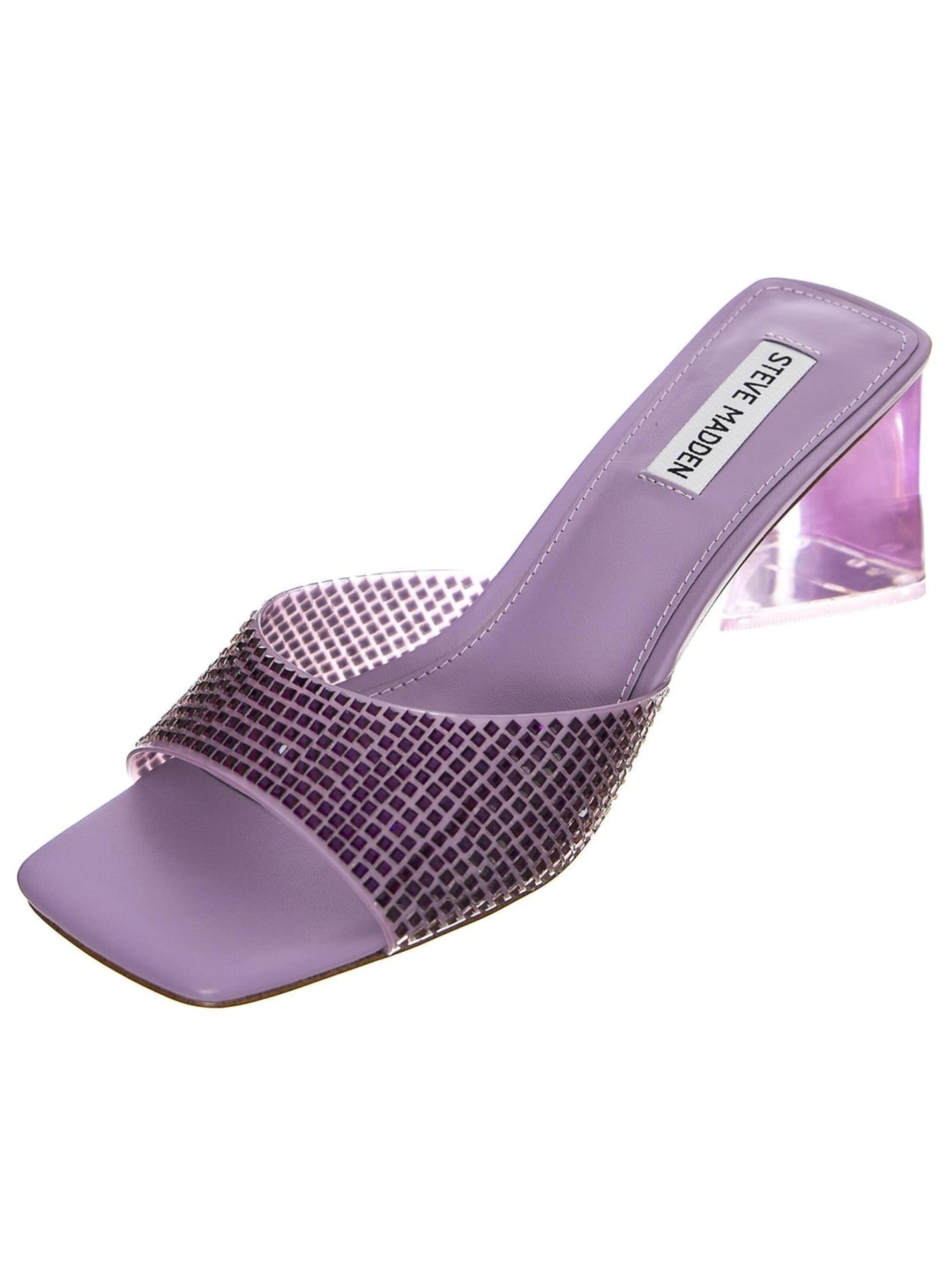 STEVE MADDEN Klapki 'Womens Marseille Pur Multi Sandals' w kolorze fioletowy: przód