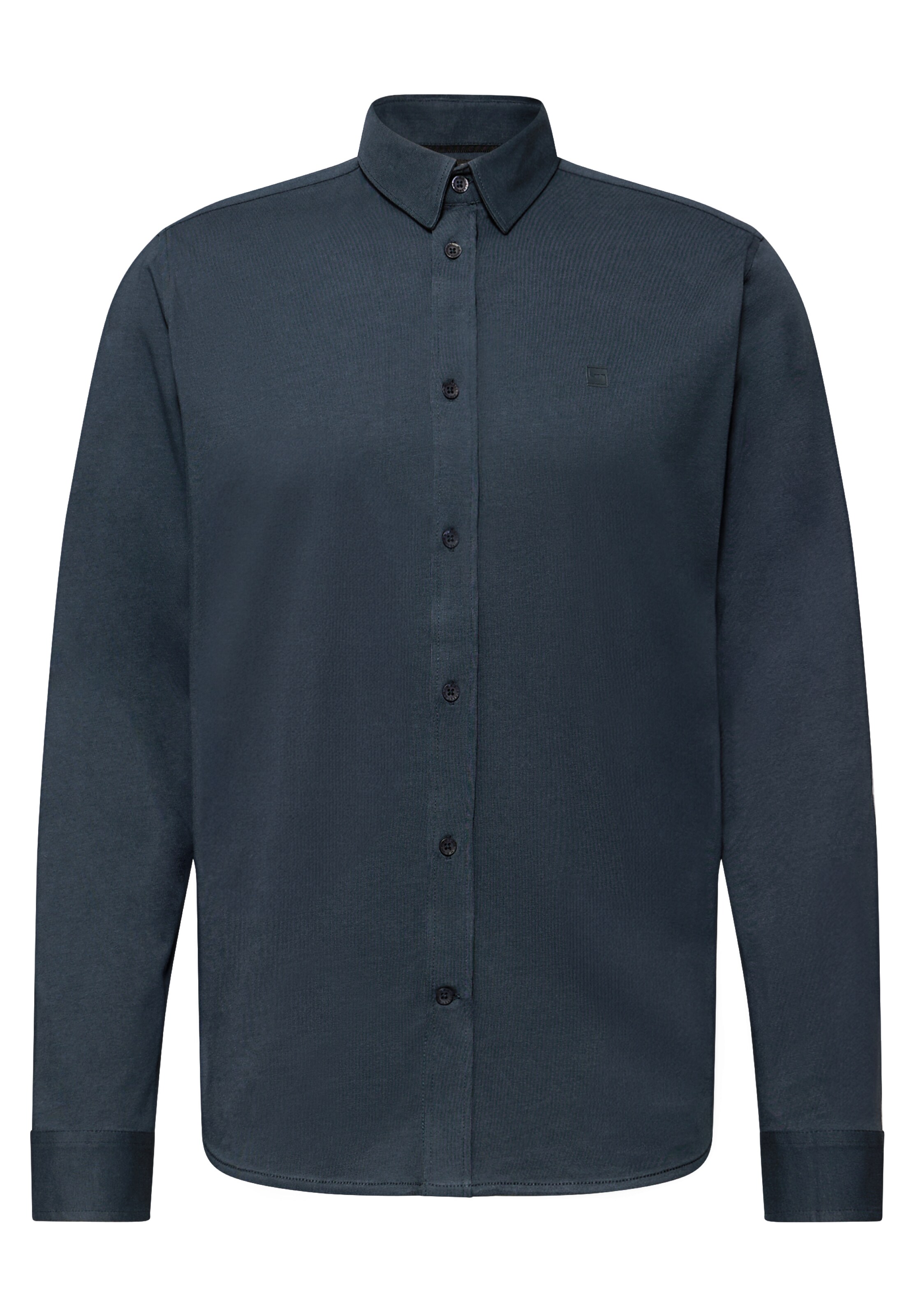 Street One MEN Hemd in Blau: Vorderseite