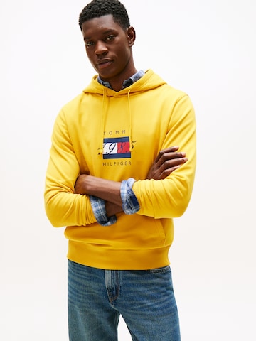 TOMMY HILFIGER Sweatshirt in Gelb: Vorderseite