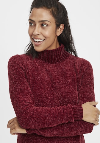 Oxmo Pullover 'Estella' in Rot