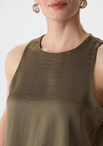 COMMA Bluse in Braun