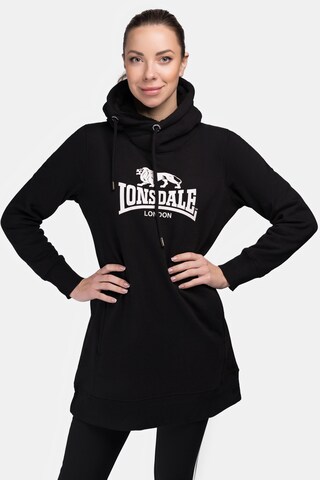 LONSDALE Sweatshirt i sort: forside