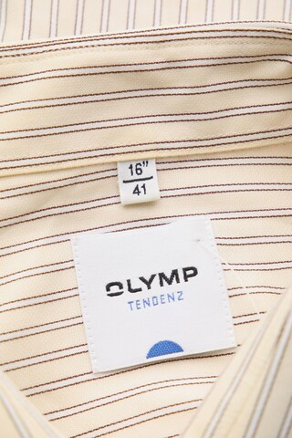 OLYMP Button Up Shirt in L in Beige
