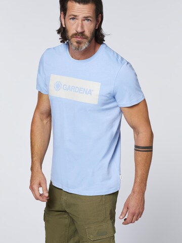 Gardena T-Shirt in Blau