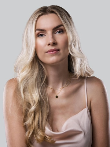 Amberz Ketting 'Bloem' in Goud