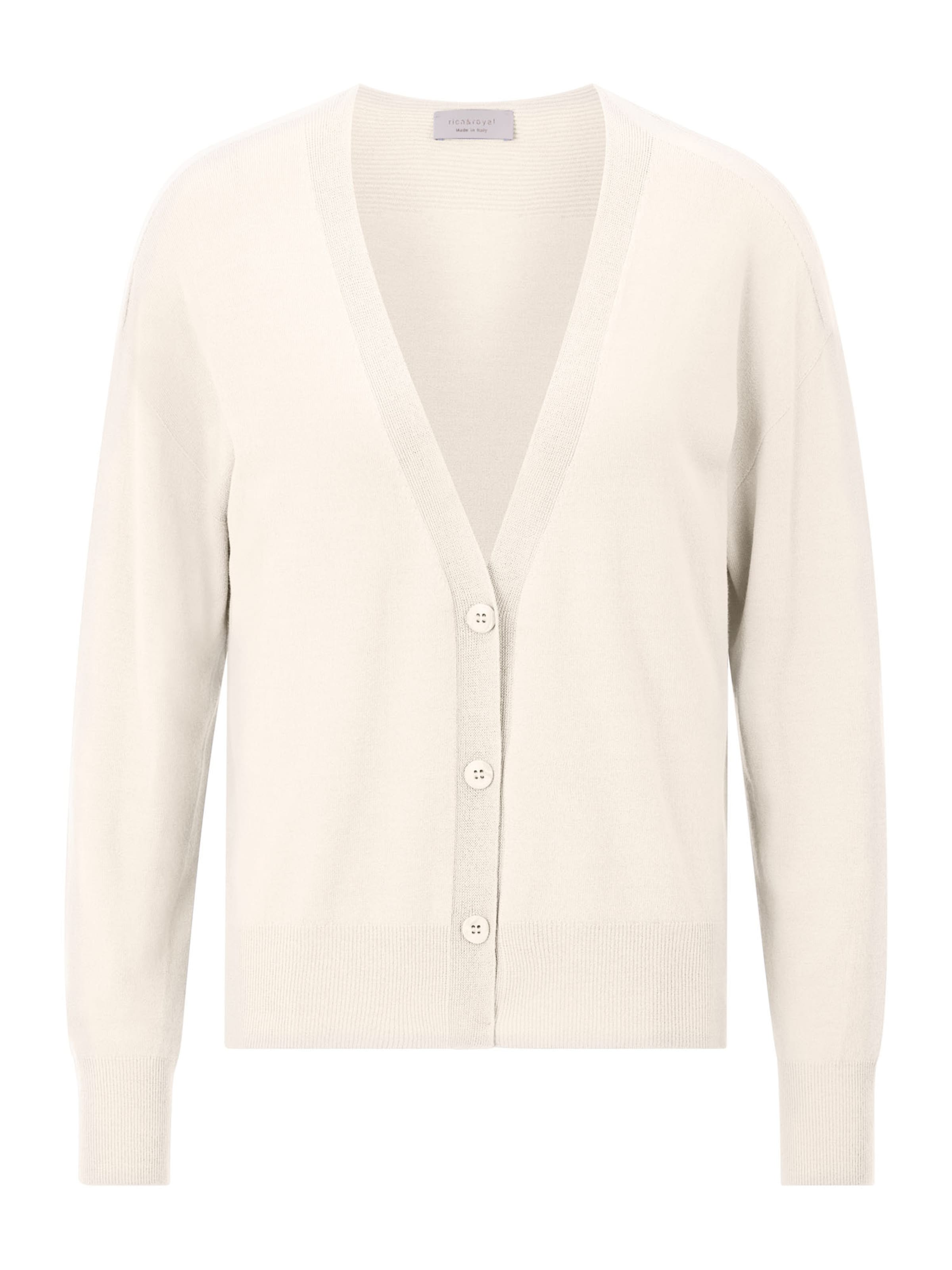 Cardigan Rich & Royal en blanc : devant