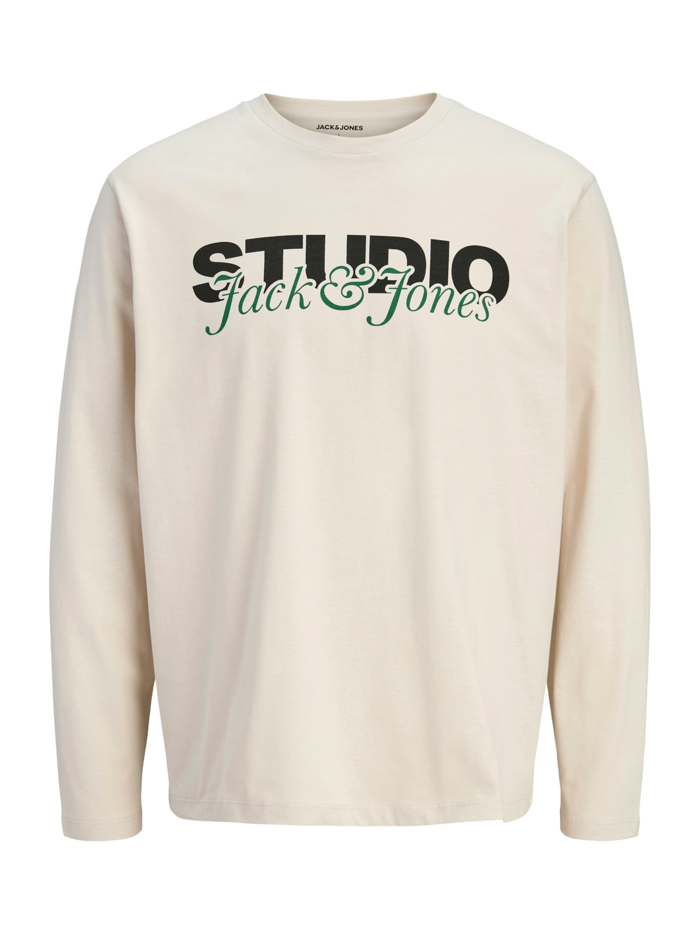 JACK & JONESMajica 'JJYUKI' - bež boja: prednji dio