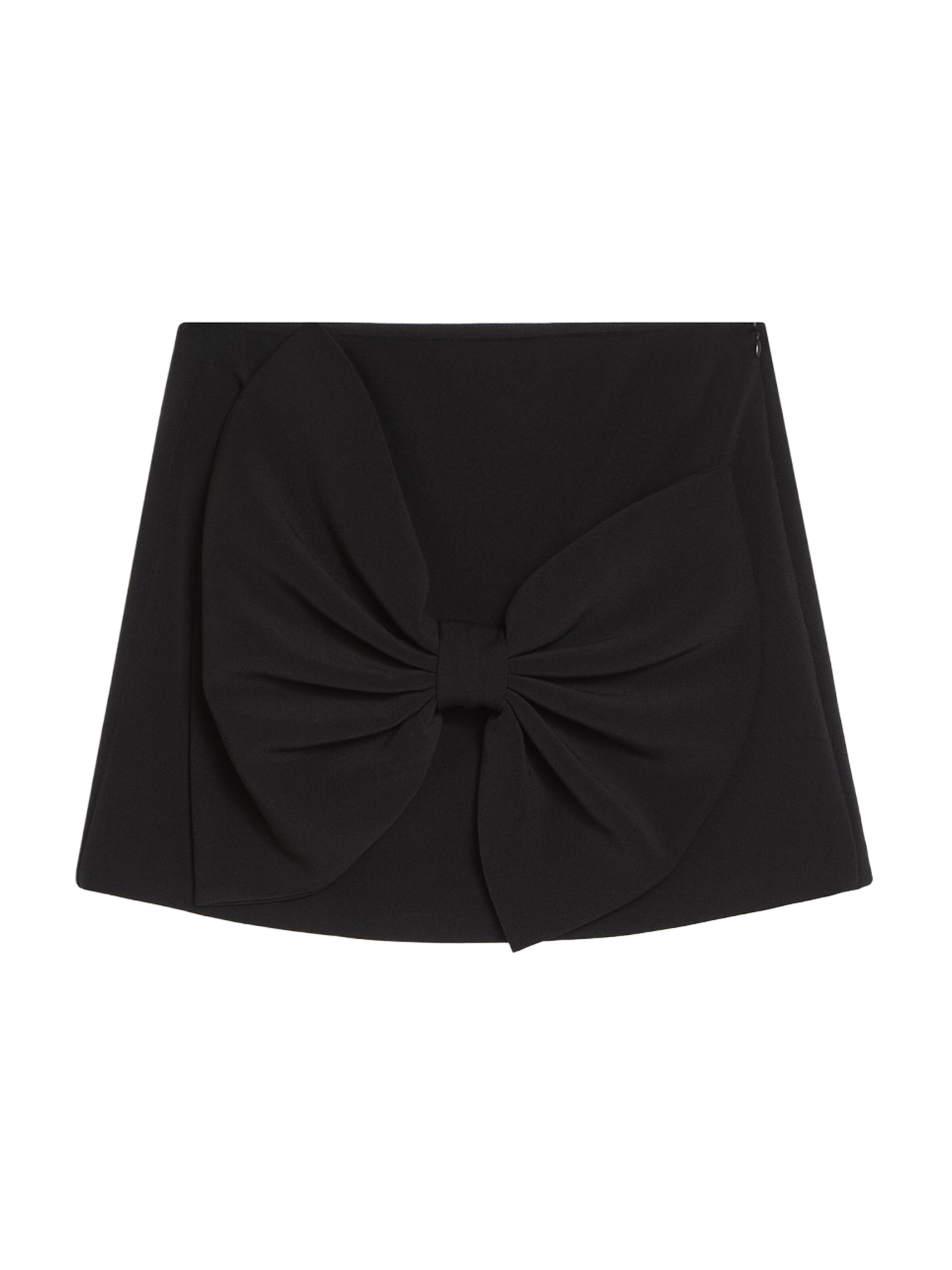 Jupe Bershka en noir : devant