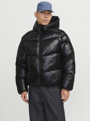 Veste d’hiver 'JCOReflex' JACK & JONES en noir : devant