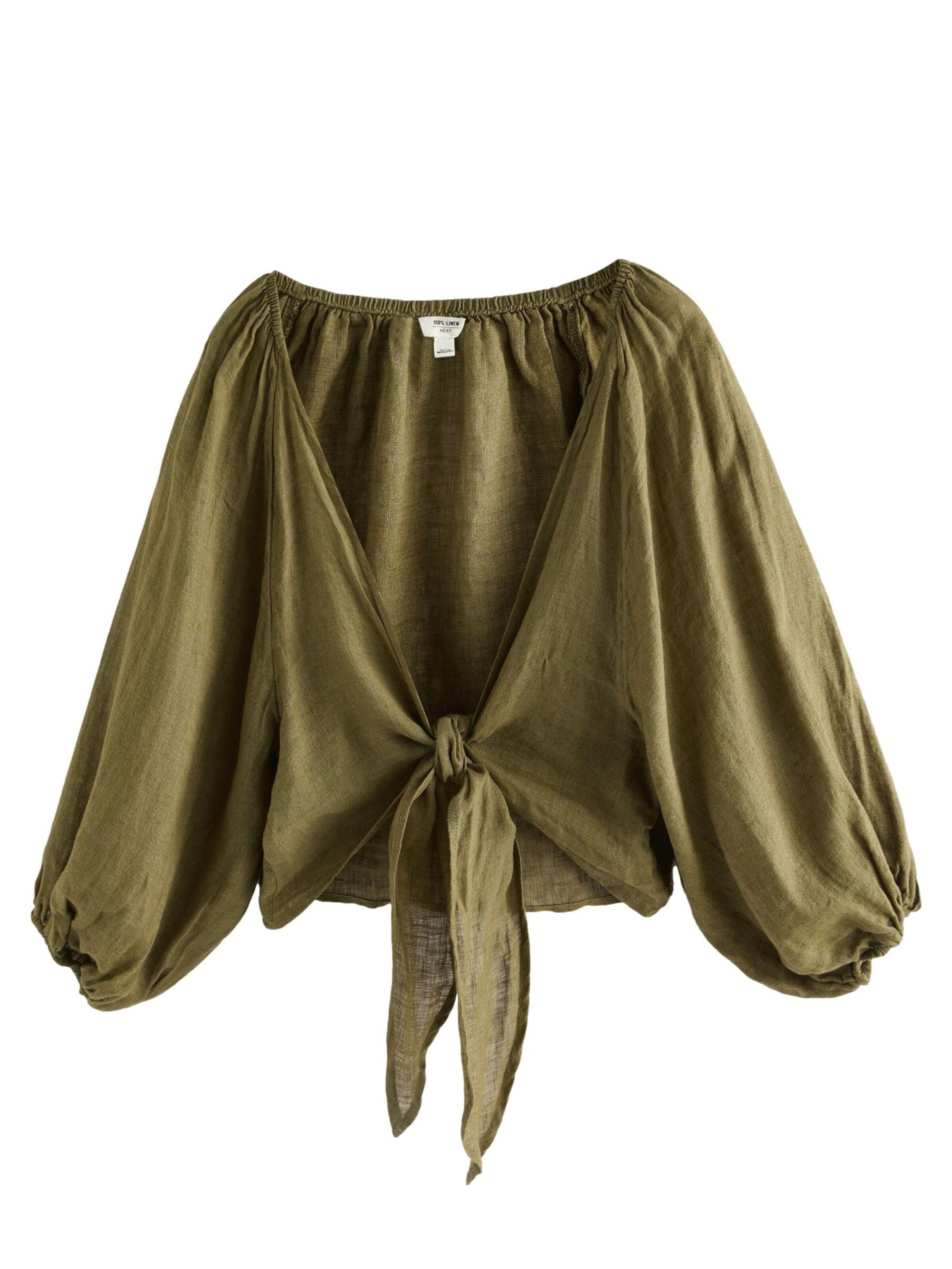 zaļš Next Blūze: no priekšpuses