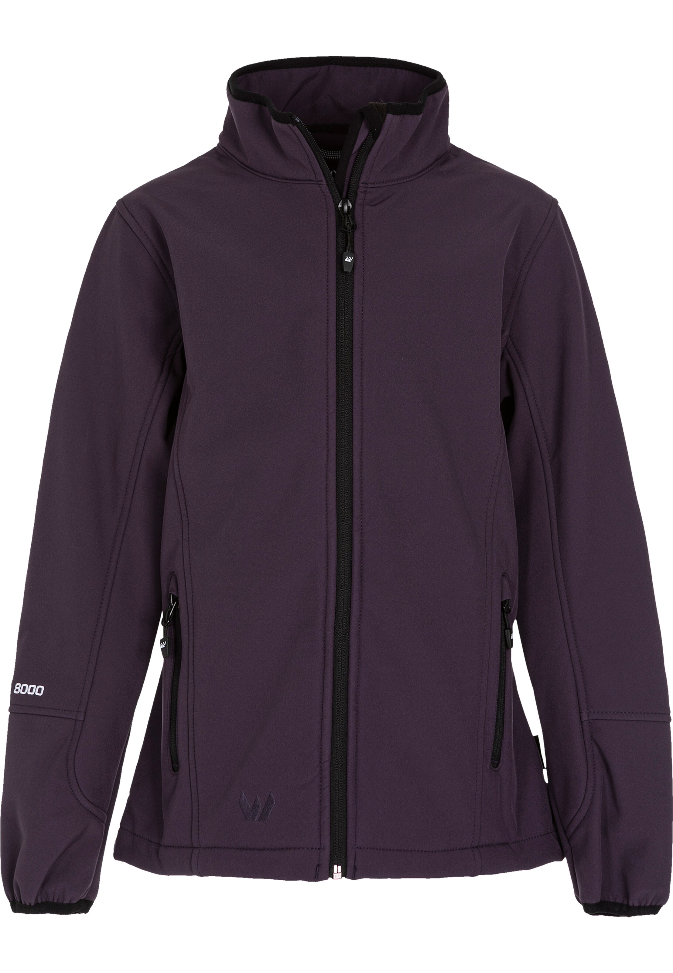Whistler Softshelljacke 'Covina junior' in Lila: Vorderseite