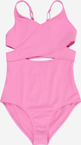 Abercrombie & Fitch Badeanzug 'JAN 2' in Pink: predná strana
