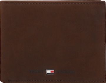 TOMMY HILFIGER Plånbok 'Johnson' i brun: framsida