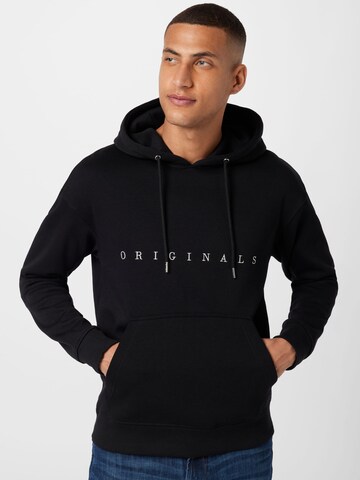 JACK & JONES Sweatshirt 'Copenhagen' in Schwarz: predná strana