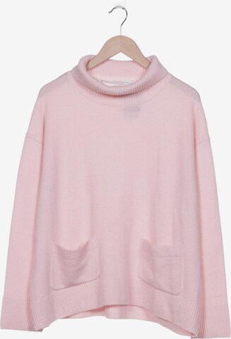 HERZENSANGELEGENHEIT Pullover M in Pink: predná strana