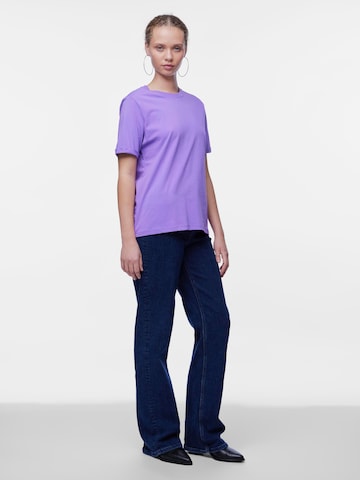 PIECES Majica 'RIA' | vijolična barva