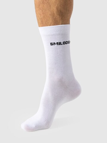 Smilodox Athletic Socks 'Classic' in White