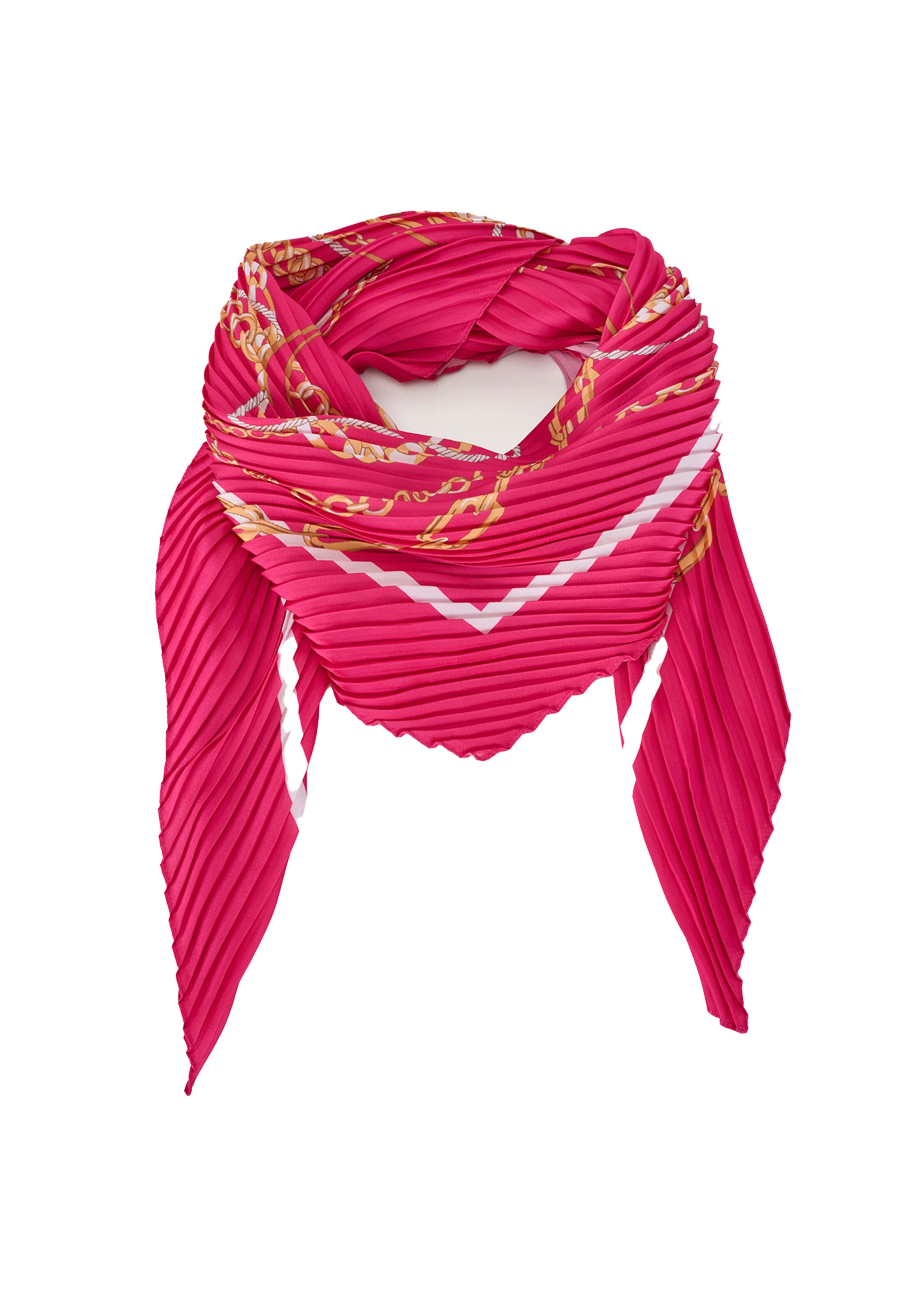 Sciarpa 'Stephanie' di Camomilla Italia in rosa: frontale