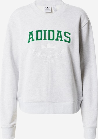 ADIDAS ORIGINALS Sweatshirt 'Cole Graphic' in Grey: front