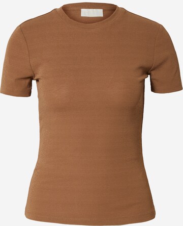 LeGer by Lena Gercke T-shirt 'Dunja' i brun: framsida