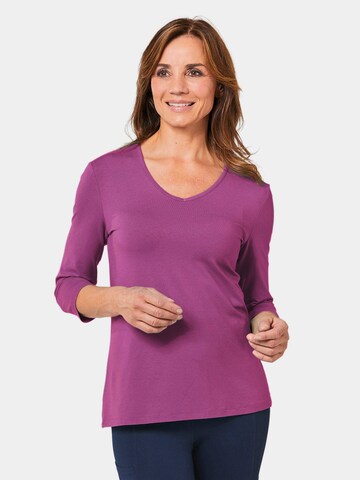 T-shirt Goldner en violet : devant