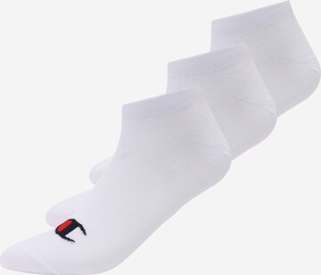 Champion Authentic Athletic Apparel Socks in White: front