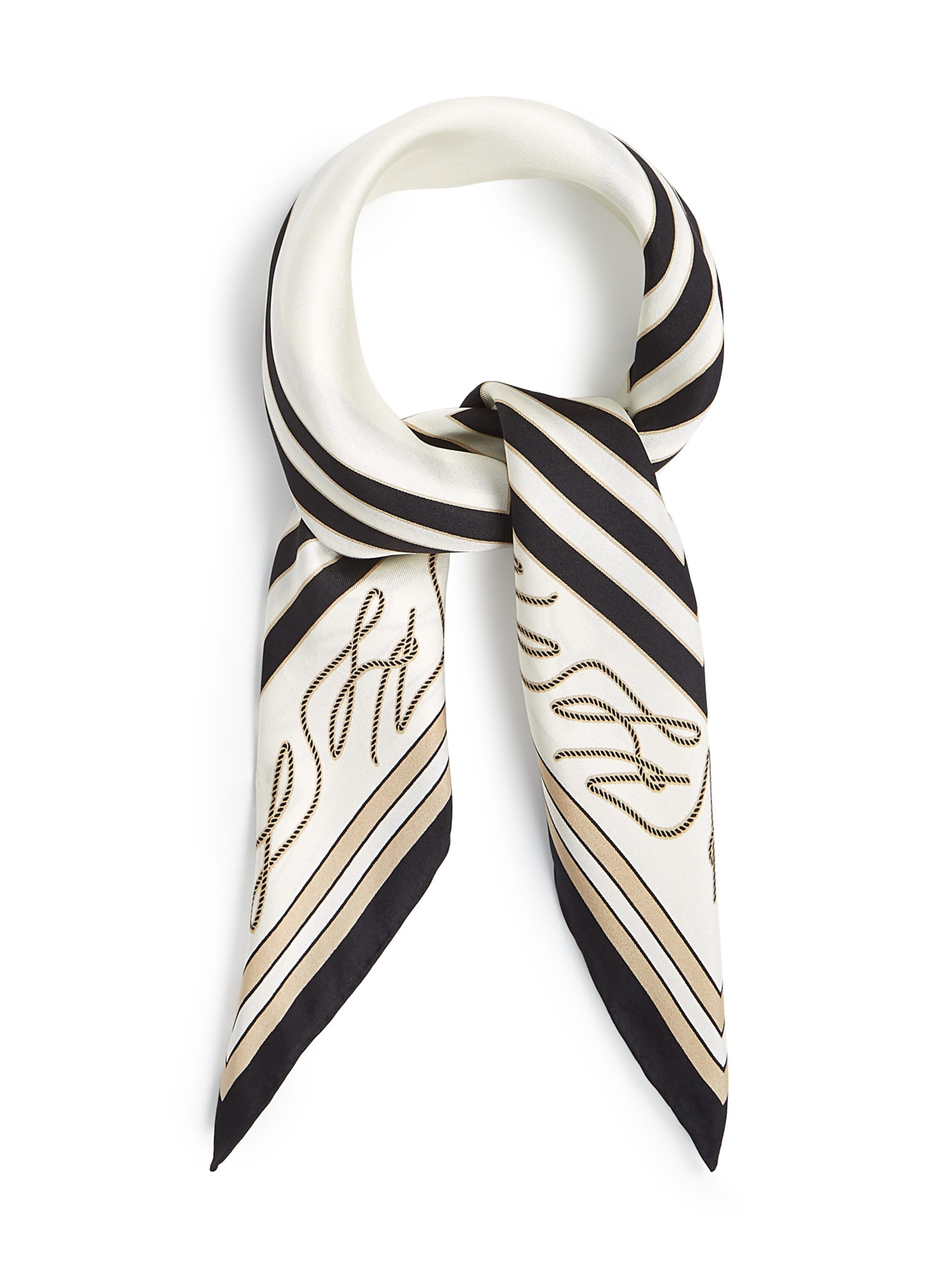 Karl Lagerfeld Scarf 'Autograph' i beige