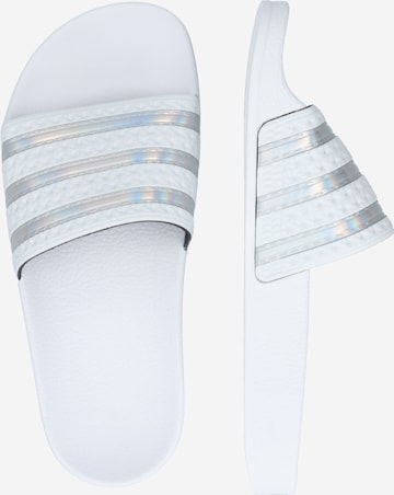 Zoccoletto 'Adilette' di ADIDAS ORIGINALS in bianco