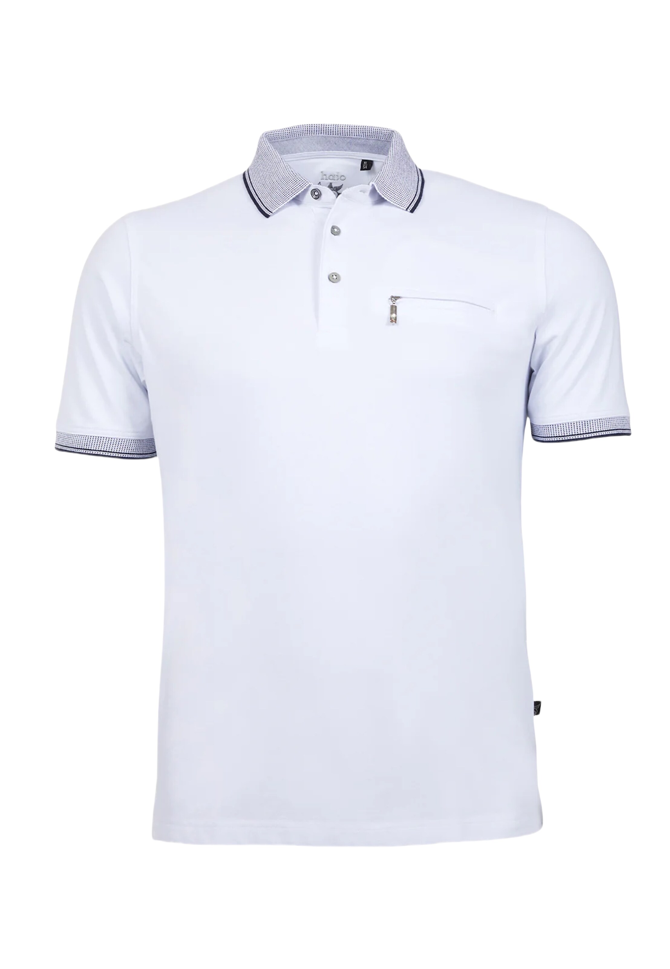 HAJO Poloshirt 'Stay Fresh' in Weiß: Vorderseite