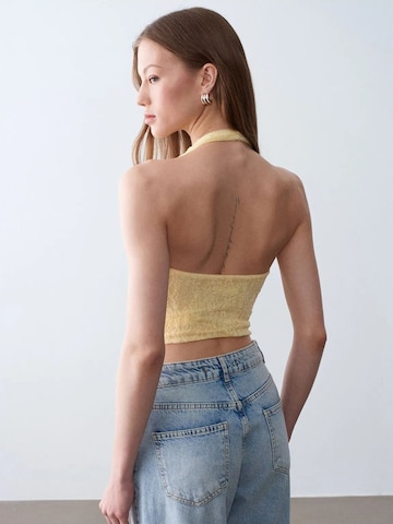Dilvin Top in Yellow
