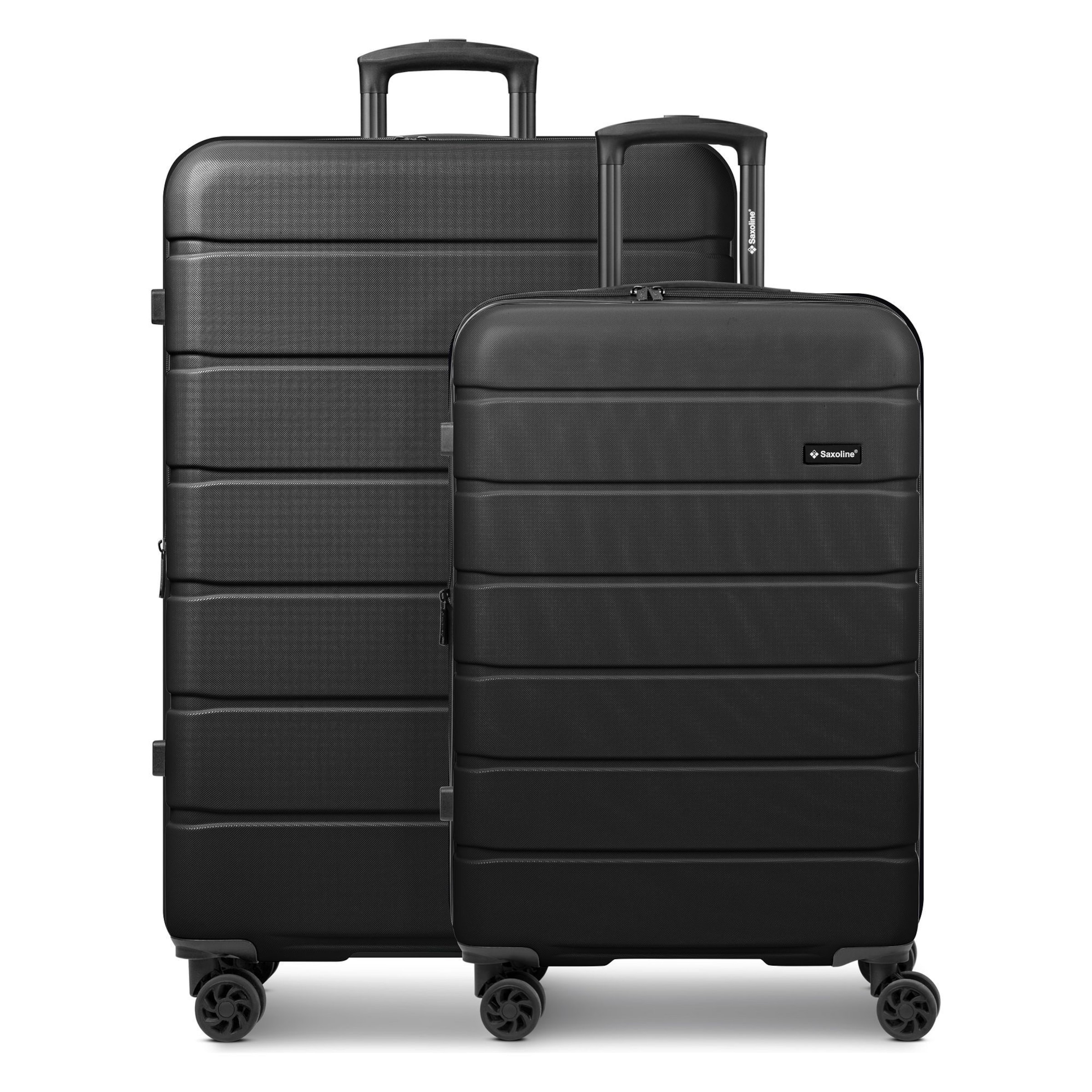 Saxoline Suitcase set 'Miami ' in Black: front