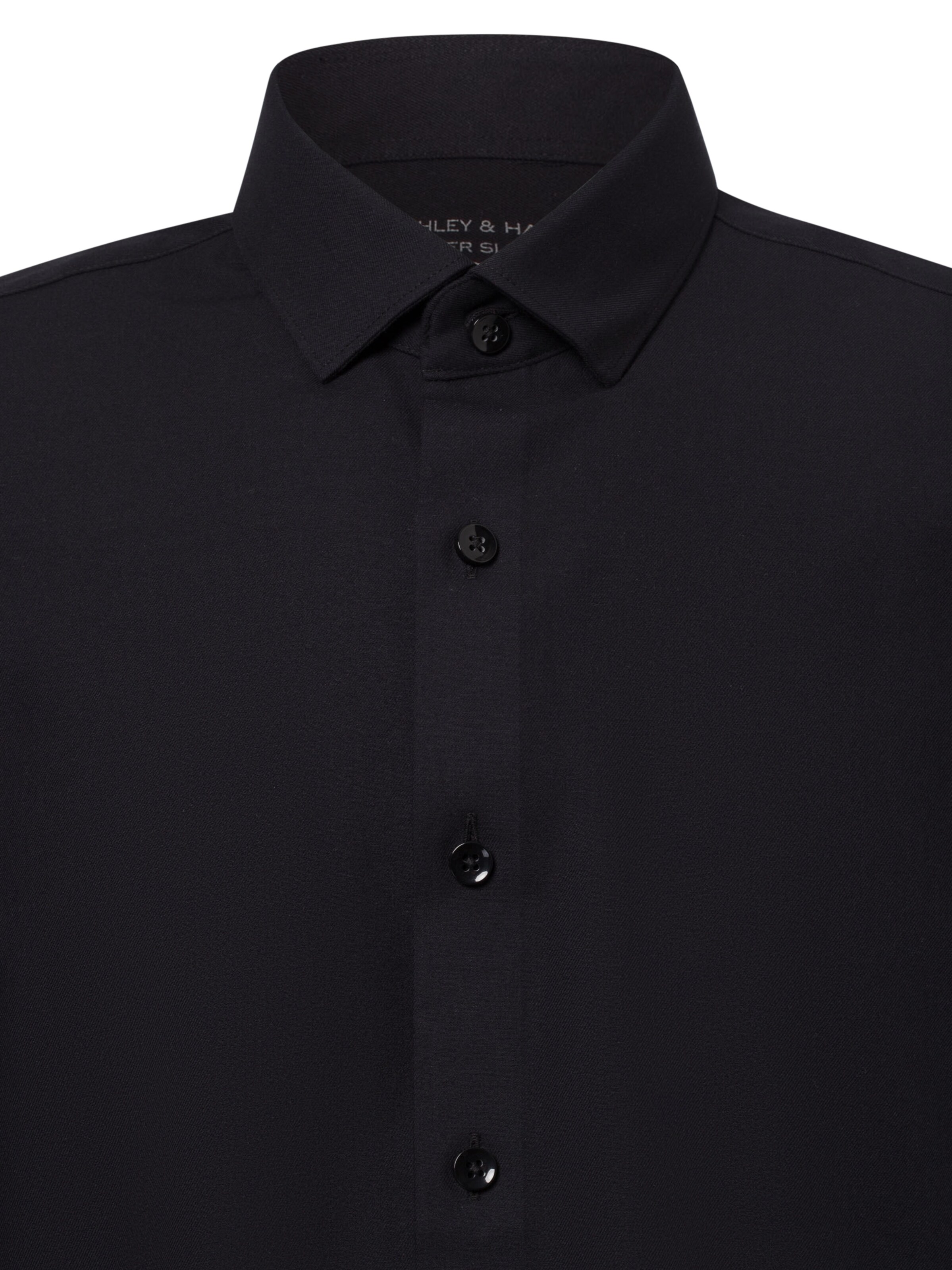 Finshley & Harding Slim Fit Hemd ' ' in Schwarz