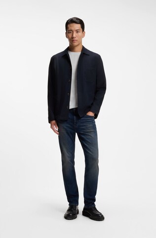 BOSS Comfort fit Button Up Shirt 'Cai' in Blue