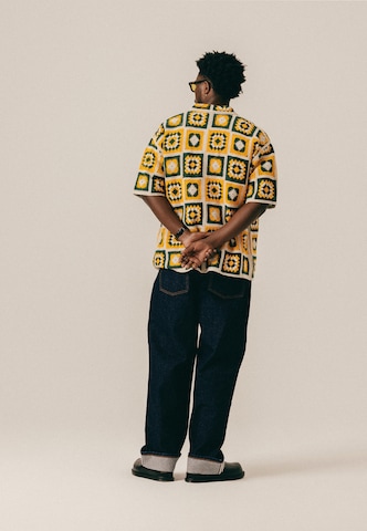 BLKVIS Regular fit Button Up Shirt in Yellow