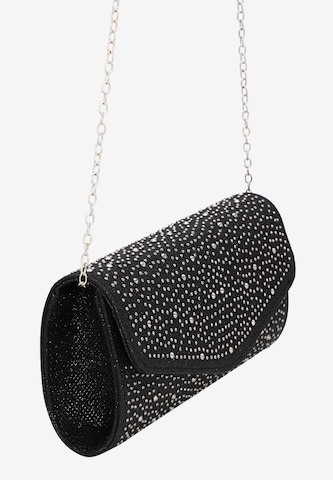 faina Clutch in Schwarz