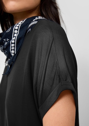 QS T-Shirt in Grau