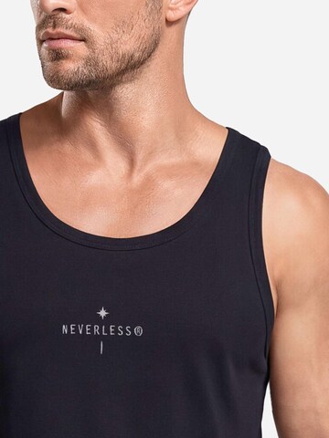 Neverless Shirt 'Nature Compass' in Black
