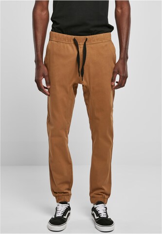 SOUTHPOLE Tapered Broek in Bruin: voorkant