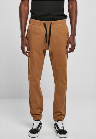 SOUTHPOLE Tapered Broek in Bruin: voorkant