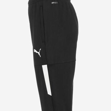 Slimfit Pantaloni sport de la PUMA pe negru