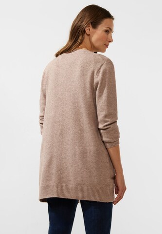 STREET ONE Knit Cardigan in Brown