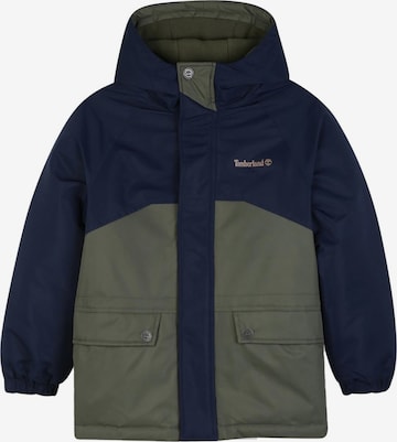 TIMBERLAND Winter jacket in Blue: front