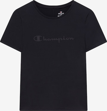 Champion Authentic Athletic ApparelTehnička sportska majica - crna boja: prednji dio