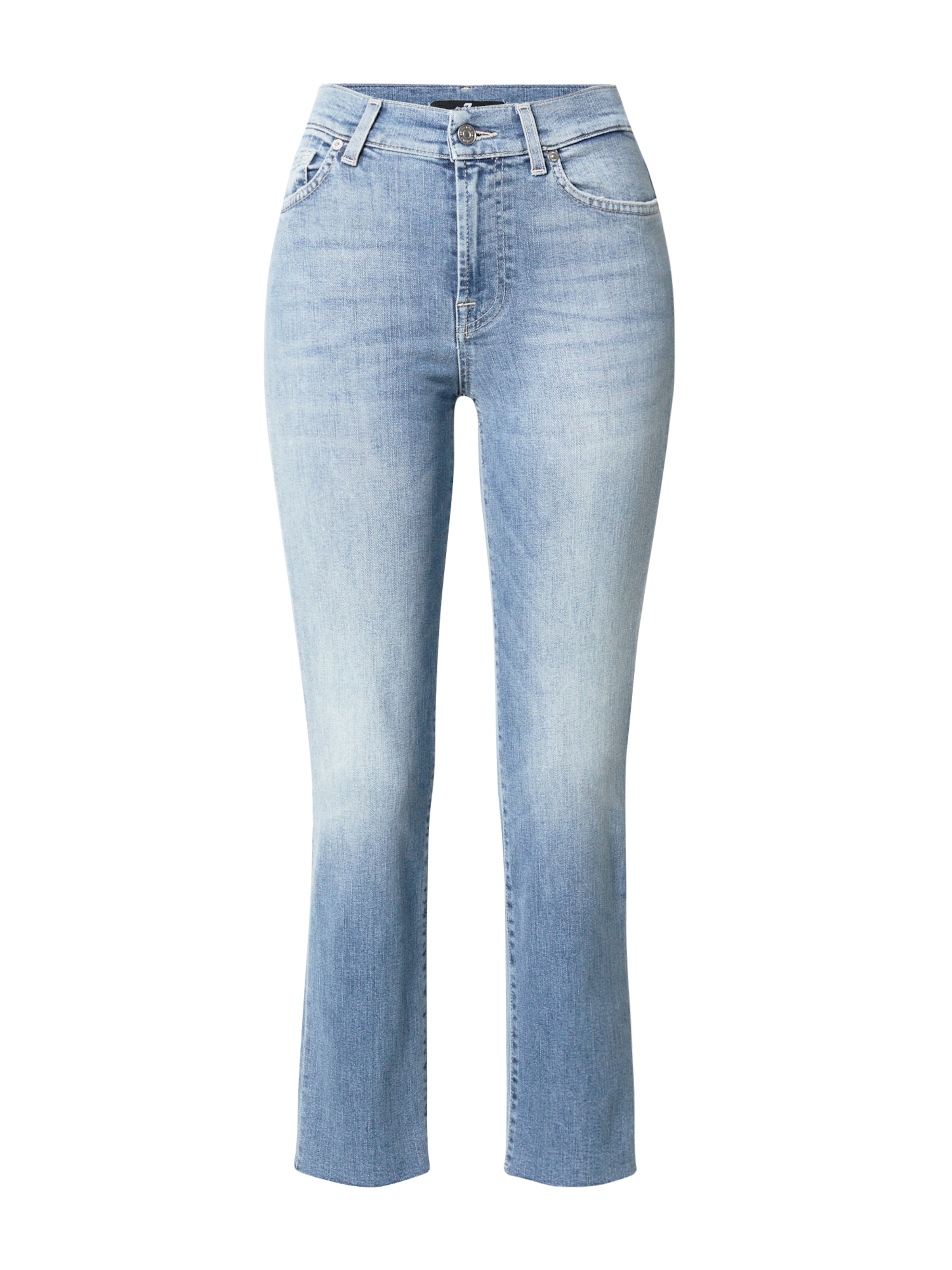 Coupe slim Jean 7 for all mankind en bleu : devant