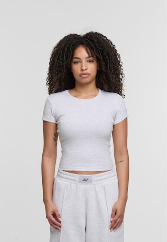DEF T-Shirt in Grau: Vorderseite