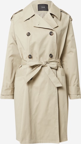 Manteau mi-saison 'Elena' Y.A.S en beige : devant